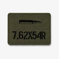 Patch 7.62x54R - Olive / Noir