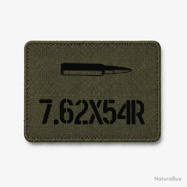 Patch 7.62x54R - Olive / Noir