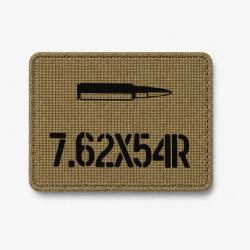 Patch 7.62x54R - Coyote / Noir