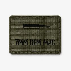 Patch 7mm Rem Mag - Olive / Noir