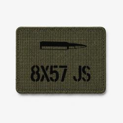 Patch 8&times;57 JS - Olive / Noir