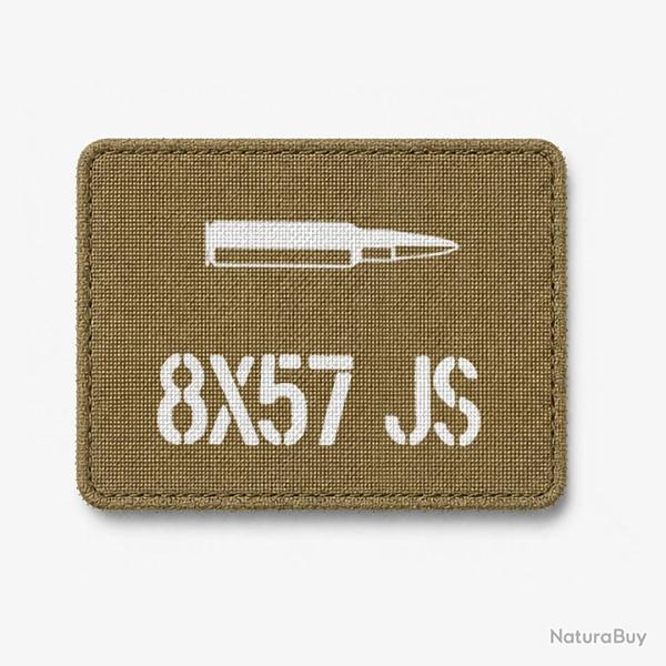 Patch 8�57 JS - Coyote / Blanc