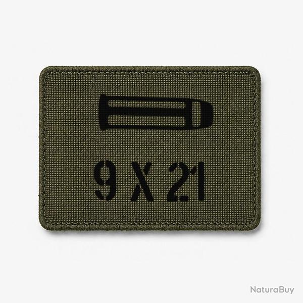 Patch 9�21 - Olive / Noir