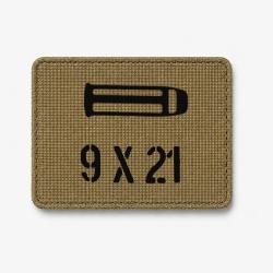 Patch 9&times;21 - Coyote / Noir