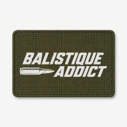 Patch Tir Sportif - Balistique Addict - Olive / Blanc