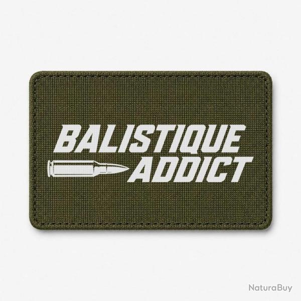 Patch Tir Sportif - Balistique Addict - Olive / Blanc
