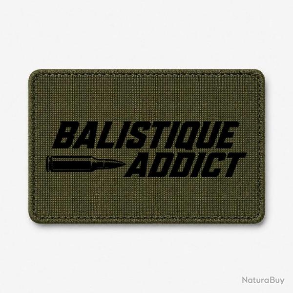 Patch Tir Sportif - Balistique Addict - Olive / Noir
