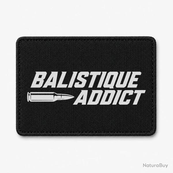 Patch Tir Sportif - Balistique Addict - Noir / Blanc