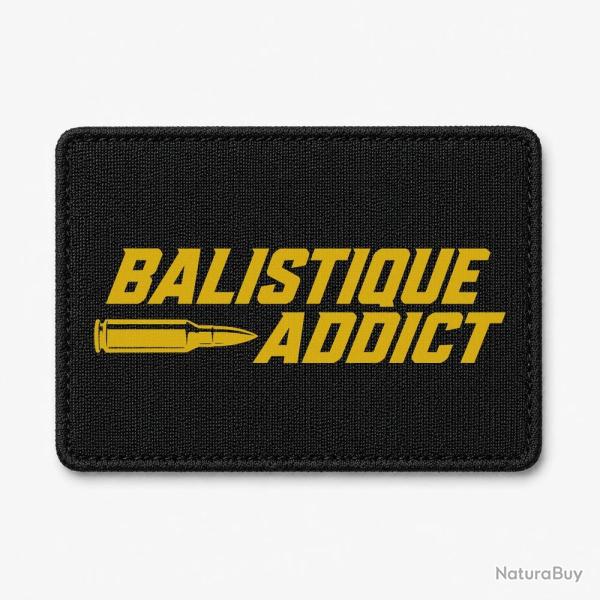Patch Tir Sportif - Balistique Addict - Noir / Orange