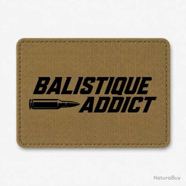 Patch Tir Sportif - Balistique Addict - Coyote / Noir