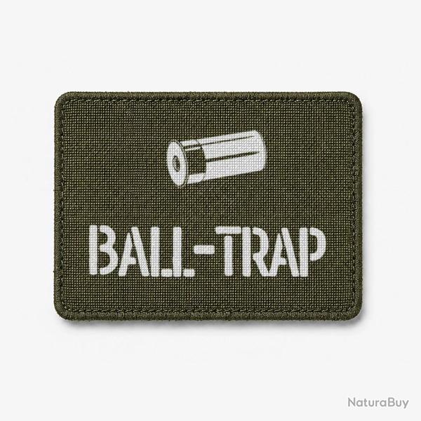 Patch Ball-Trap Cartouche - Olive / Blanc