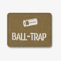 Patch Ball-Trap Cartouche - Coyote / Blanc
