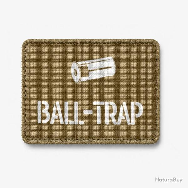 Patch Ball-Trap Cartouche - Coyote / Blanc