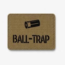 Patch Ball-Trap Cartouche - Coyote / Noir