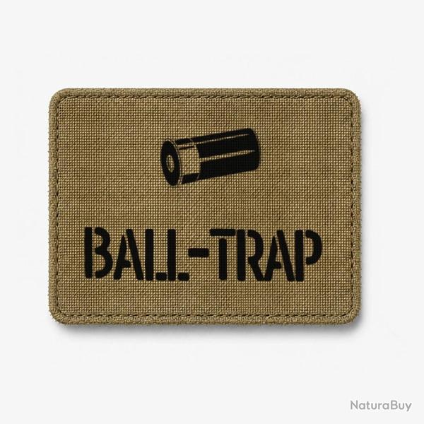Patch Ball-Trap Cartouche - Coyote / Noir