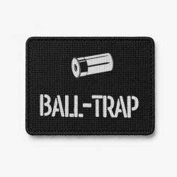 Patch Ball-Trap Cartouche - Noir / Blanc