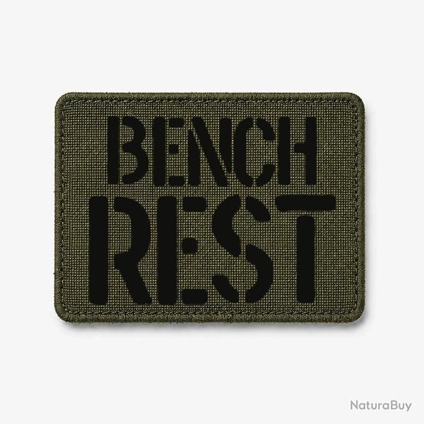 Patch Bench-Rest - Olive / Noir