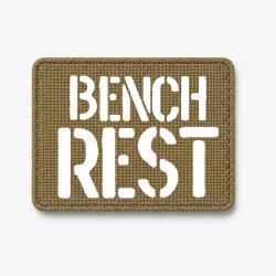 Patch Bench-Rest - Coyote / Blanc