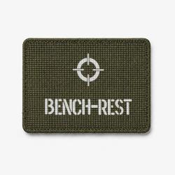 Patch Bench-Rest Cible - Olive / Blanc