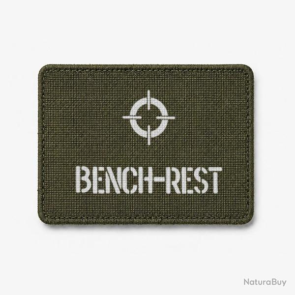 Patch Bench-Rest Cible - Olive / Blanc
