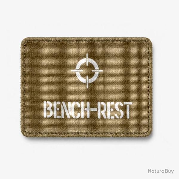 Patch Bench-Rest Cible - Coyote / Blanc