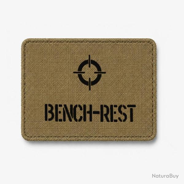Patch Bench-Rest Cible - Coyote / Noir