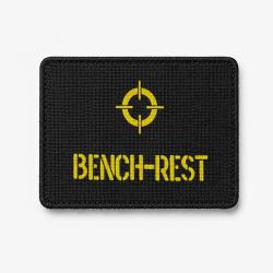 Patch Bench-Rest Cible - Noir / Jaune