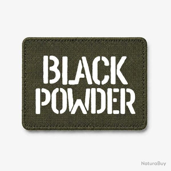 Patch Black Powder - Olive / Blanc