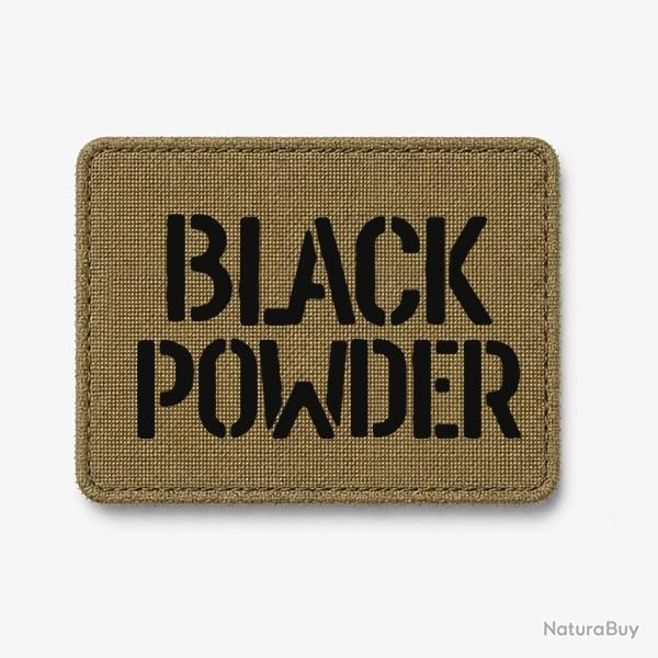 Patch Black Powder - Coyote / Noir