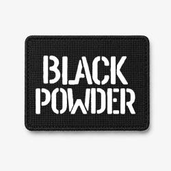 Patch Black Powder - Noir / Blanc