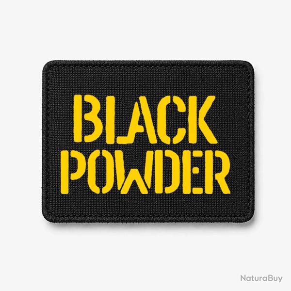Patch Black Powder - Noir / Jaune