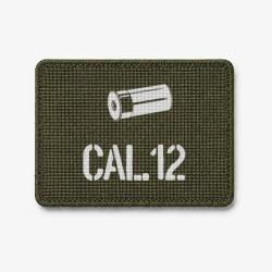 Patch Cal.12 - Olive / Blanc