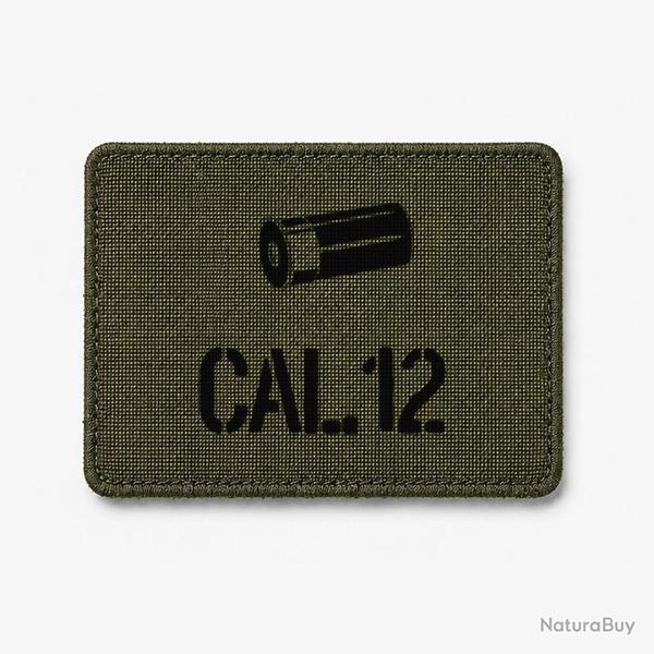 Patch Cal.12 - Olive / Noir