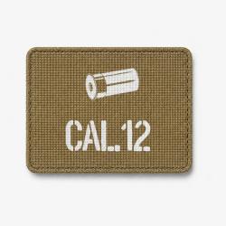 Patch Cal.12 - Coyote / Blanc