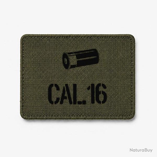 Patch Cal.16 - Olive / Noir