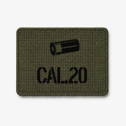 Patch Cal.20 - Olive / Noir