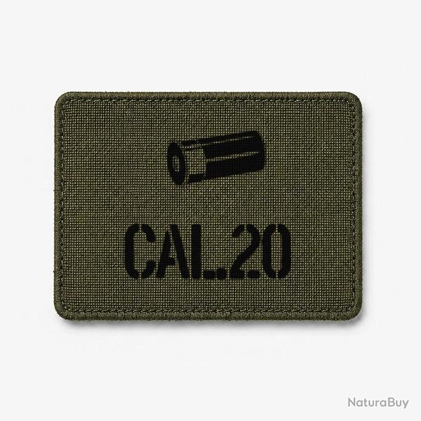 Patch Cal.20 - Olive / Noir