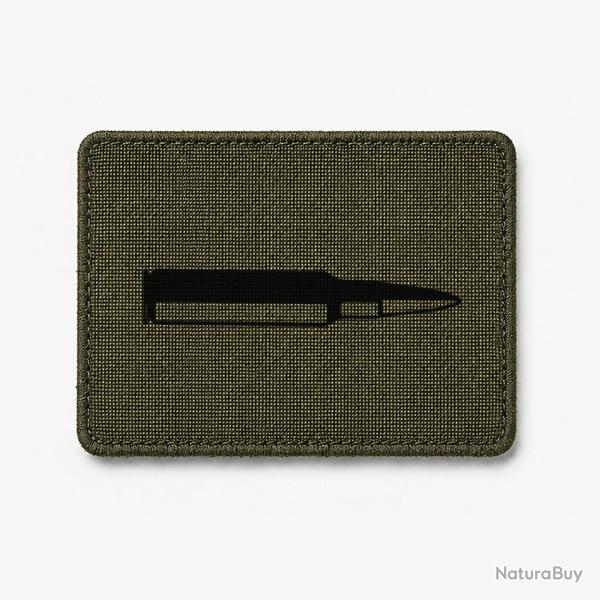 Patch Cartouche - Olive / Noir