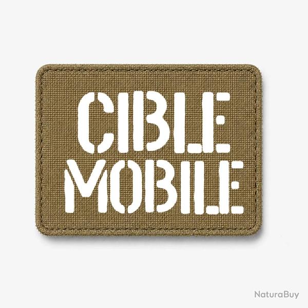 Patch Cible Mobile - Coyote / Blanc