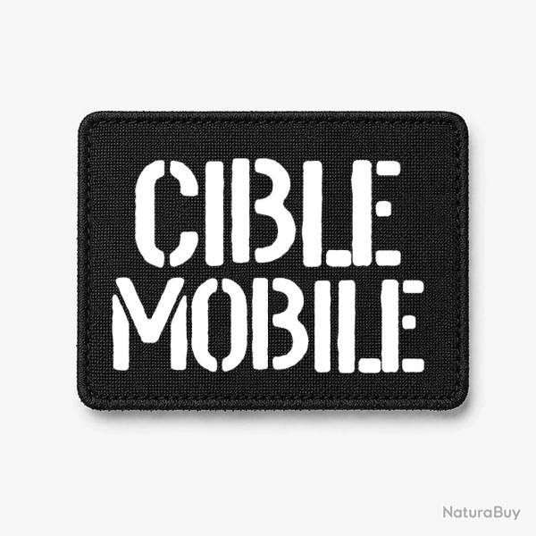 Patch Cible Mobile - Noir / Blanc