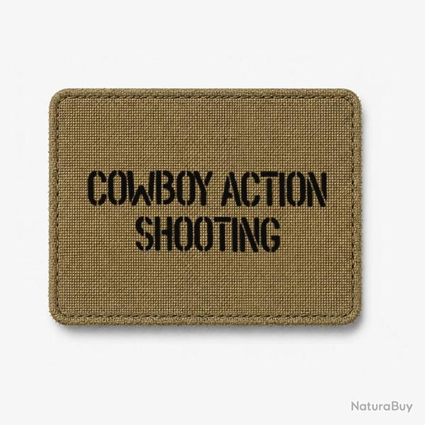 Patch Cowboy Action Shooting - Coyote / Noir