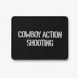 Patch Cowboy Action Shooting - Noir / Blanc