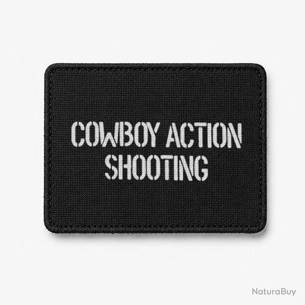 Patch Cowboy Action Shooting - Noir / Blanc