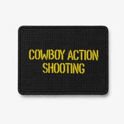 Patch Cowboy Action Shooting - Noir / Jaune