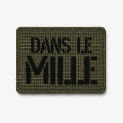 Patch Dans le Mille - Olive / Noir