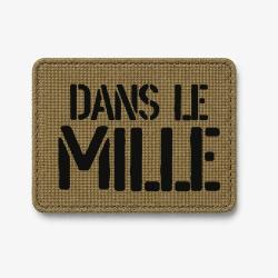 Patch Dans le Mille - Coyote / Noir