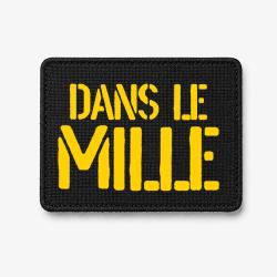 Patch Dans le Mille - Noir / Jaune