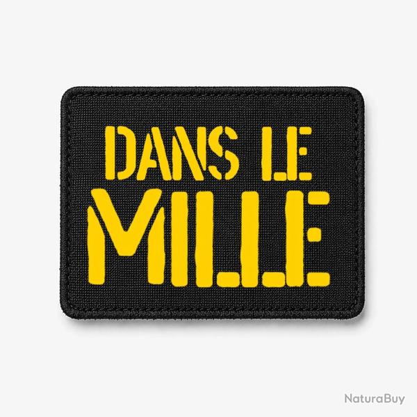 Patch Dans le Mille - Noir / Jaune