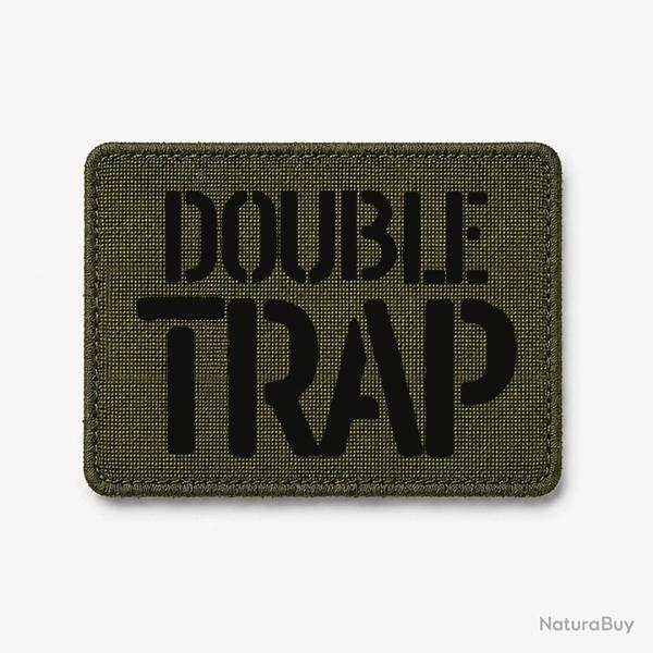 Patch Double Trap - Olive / Noir