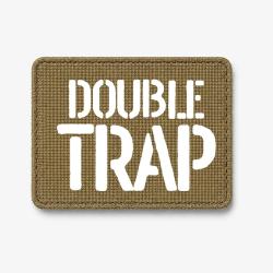 Patch Double Trap - Coyote / Blanc